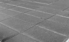 Тротуарная плитка BRAER Прямоугольник Серый, 60 мм